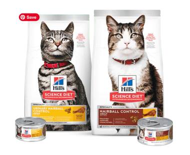 Science light and perfect weight cat food