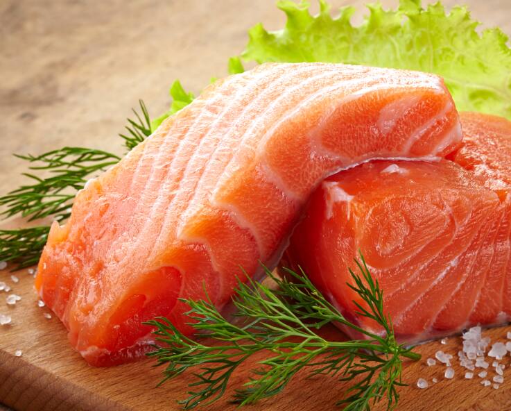 Salmon as an ingredient in HIll's Pet food 